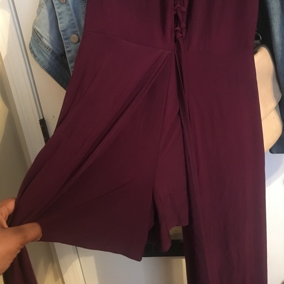 SOLD Purple Romper - Picture 5 of 7